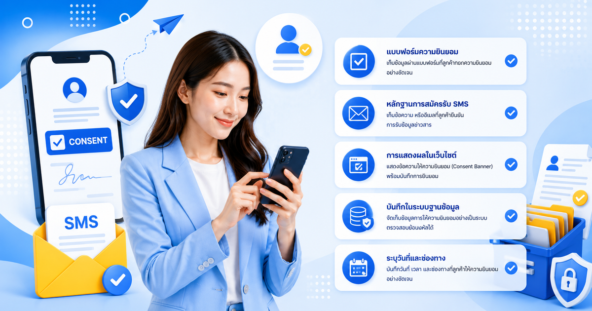 แนวทางเก็บหลักฐานการให้ความยินยอม